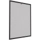 63. Moskitonetzfenster aus Aluminium, 100 x 120 mm, Anthrazit