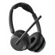2. EPOS IMPACT 1061 ANC Kabelloses Headset mit Kopfbügel, Bluetooth-Ladestation für Büro/Callcenter, Schwarz