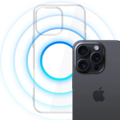 26. 3mk Clear MagCase Hülle für Apple iPhone 16 Pro Max – transparent