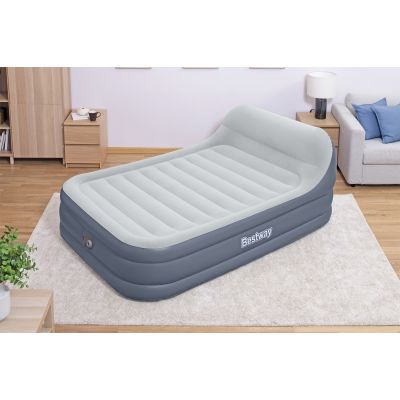 6. Bestway 67923/23 Luftmatratze Doppelmatratze Grau, Weiß Unisex