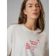 4. Damen-T-Shirt mit Aufdruck, regulär, Größe 4F 4FRSS26TTSHF3704-11S