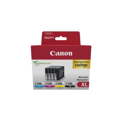Canon PGI-2500XL Tinte 4x C/M/Y/BK High Multi Pack