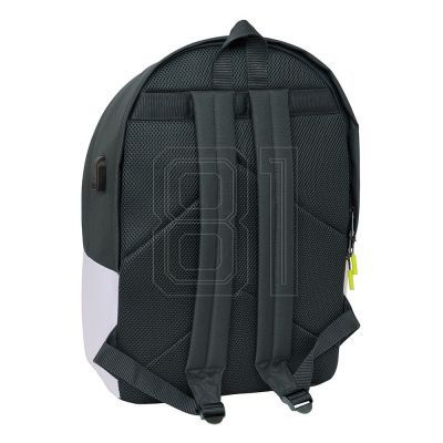 3. Real Madrid Sportrucksack mit USB- und Laptopfach Doppelrucksack 612554820