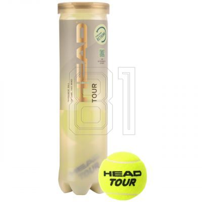 Head Tour Tennisbälle 4 Stück 570704