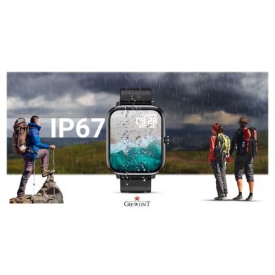 13. Smartwatch Giewont Schwarz GW230-2