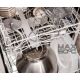 38. ELDOM WRK1250 Küchenmaschine, 800 W, mit verschiedenen Aufsätzen zum Schlagen, Mischen und Kneten, 5-Liter-Metallschüssel, 8 Geschwindigkeitsstufen + Pulsfunktion