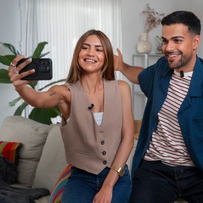 22. Drahtlose Mikrofone BOYA mini 2-01