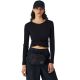 4. Champion Croptop-T-Shirt mit Rundhalsausschnitt W 117435 KK001