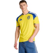 adidas Schweden Heimtrikot 26 für Herren, gelb und blau, JM5814
