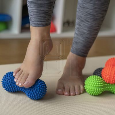 3. Roller for massage and rehabilitation Tullo duoball 15.5 cm red 446