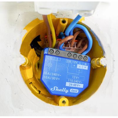8. Shelly 1 Gen4 Intelligenter WLAN-Controller, 2 Stück