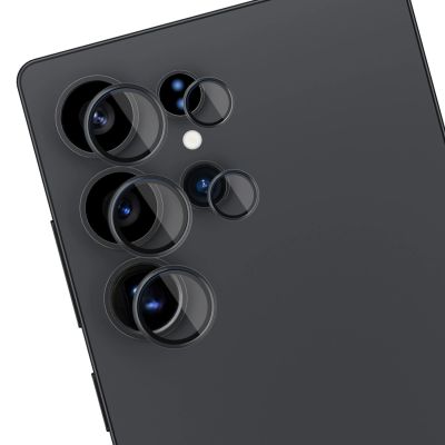 2. 3mk Lens Protection Pro Schwarzes Kameraobjektivglas für Samsung Galaxy S25 Ultra