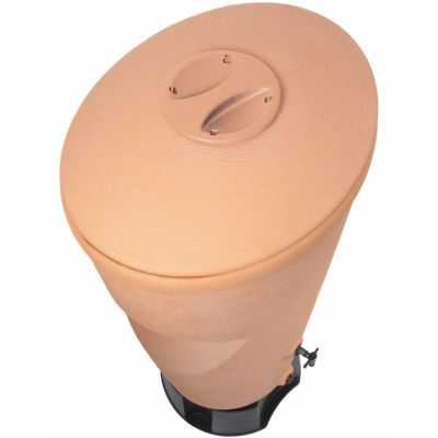 7. Regenwasserbehälter Wallycan 270L Ziegelstein