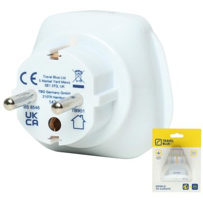 TRAVEL BLUE UNIVERSAL-REISEADAPTER WELT -> SCHUKO