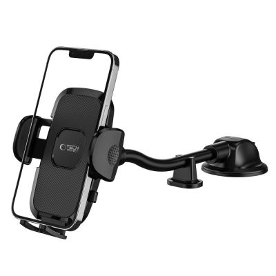 5. Tech-Protect V3 Langarm-Autotelefonhalter für Windschutzscheibe/Cockpit – Schwarz