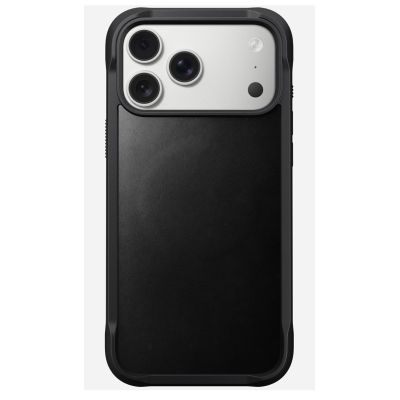 3. Nomad Robuste Lederhülle für 17,5 cm (6,9") Mobiltelefone, Schwarz