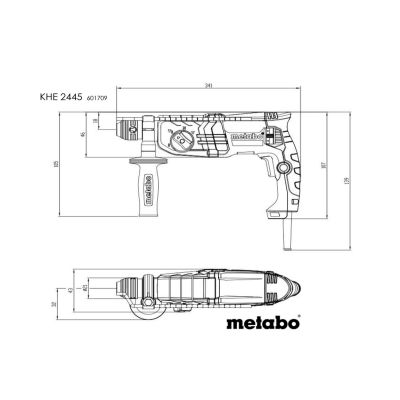 7. Metabo KHE 2445 601709500 Bohrhammer