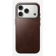 7. Nomad Traditionelle Lederhülle für 16 cm (6,3") Mobiltelefone Braun