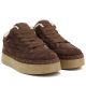 4. Big Star braune wasserdichte Plateau-Schneestiefel UU274188