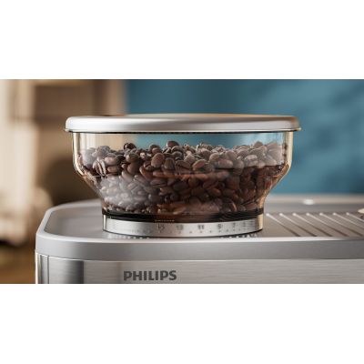 Philips PSA3218/10 Kaffeemaschine Barista Brew, 15 bar Pumpendruck, integrierter Milchaufschäumer, halbautomatisch, 1350 W, Schwarz