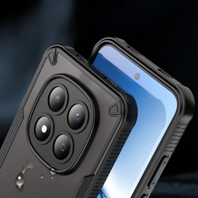 3. Tech-Protect Rugged Shield MagSafe Hülle für Xiaomi Redmi Note 15 Pro 5G – Schwarz