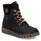40. Wasserdichte schwarze Damen-Trekkingstiefeletten Rieker Y3433-00