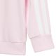7. adidas Essentials Jogginganzug für Kinder, pink und lila, JD6482