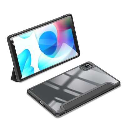 3. Dux Ducis Toby Armored Flip Smart Case für Realme Pad Mini schwarz