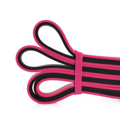 4. HMS Übungsband PINK-SCHWARZ GU06 13x5x2250 mm 
