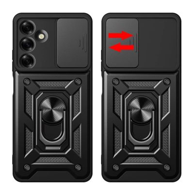 2. Tech-Protect Camshield Pro Hülle für Samsung Galaxy M35 5G – Schwarz