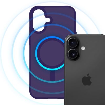 22. 3mk Smoke MagCase für iPhone 17 - lila-transparent