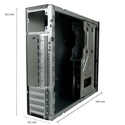 16. LC-Power LC-1406MB-TFX-ON Micro-Tower-Computer-Sicherheitshalterungen & -Befestigungen Schwarz