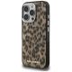 2. Karl Lagerfeld IML Leopard Pattern MagSafe Case für iPhone 16 Pro Max - Braun
