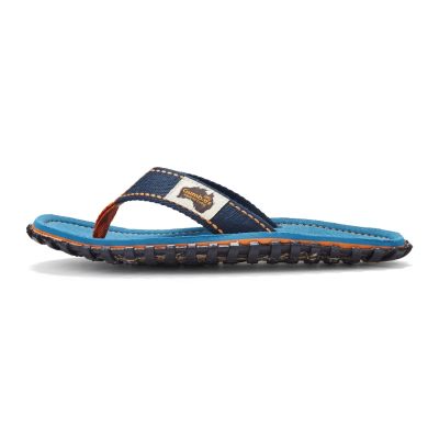 6. Gumbies Unisex-Flip-Flops ISLANDER FLIP-FLOP DREIFARBIG BLAU