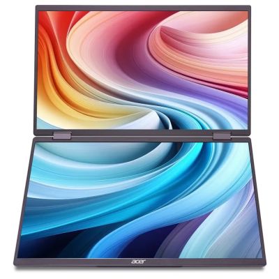 2. Acer PD163QBMIUUX Projektor PD3 Serie 16" IPS Schwarz 16:9 60 Hz 8 ms 2x1920 x 1080 Pixel 250 cd/m² Anzahl HDMI-Anschlüsse: 1