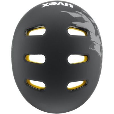 5. UVEX Kid 4 Style MIPS Kinderfahrradhelm, Dirt Black Matt