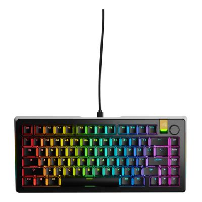 23. Glorious Gaming GMMK 3 PRO HE 75% vorgefertigte USB-Tastatur QWERTY US-Englisch Schwarz