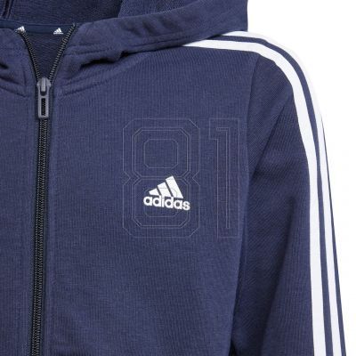 5. adidas Essentials 3-Streifen Full-Zip Hoodie Jr IB1667