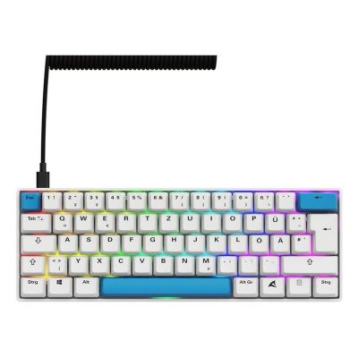 2. Sharkoon Skiller SGK50 S4 Gen2 PBT Wei-Gel RGB Gaming-Tastatur