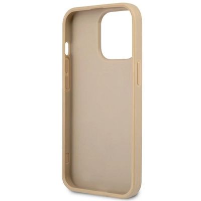 7. Guess GUHCP14XPSATLE iPhone 14 Pro Max 6,7 "beige / beige Hardcase SaffianoTriangle Logo