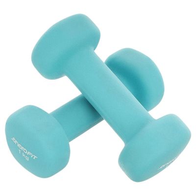 3. EB FIT Neopren-Hantel 1 kg blau1029238