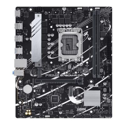 9. ASUS PRIME B760M-R D4 Intel B760 LGA 1700 Micro-ATX
