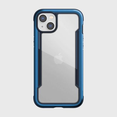 8. Raptic X-Doria Shield Case iPhone 14 gepanzerte Hülle blau