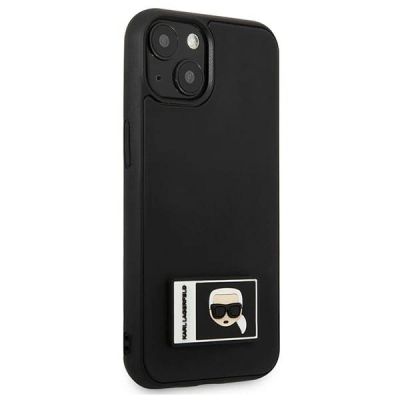 4. Karl Lagerfeld Ikonik Patch Case für iPhone 13 - Schwarz