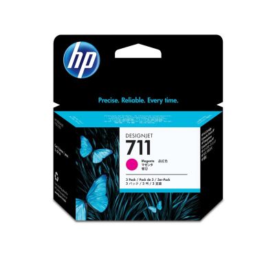 13. HP 3er-Pack Magenta 711 DesignJet Tintenpatronen 29 ml
