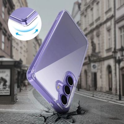 4. Tech-Protect FlexAir Hybrid Case für Samsung Galaxy S25 Edge - Transparent