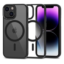 Tech-Protect MagMat MagSafe Hülle für iPhone 12 mini / 13 mini – transparent und schwarz