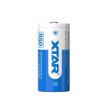 XTAR AKKU 16340/R-CR123 3,7 V 850 mAh LI-ION MIT SCHUTZ 16340-850