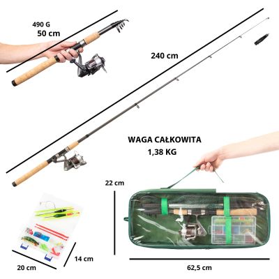 20. MacGyver Big Fish Angelset 41 in 1 102279