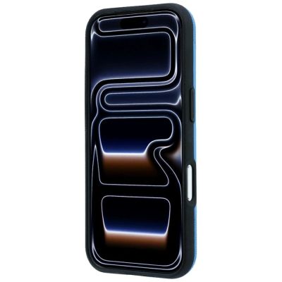 5. BMW M Tire Track Metal Logo MagSafe Hülle für iPhone 18 Pro Max / 17 Pro Max - Blau